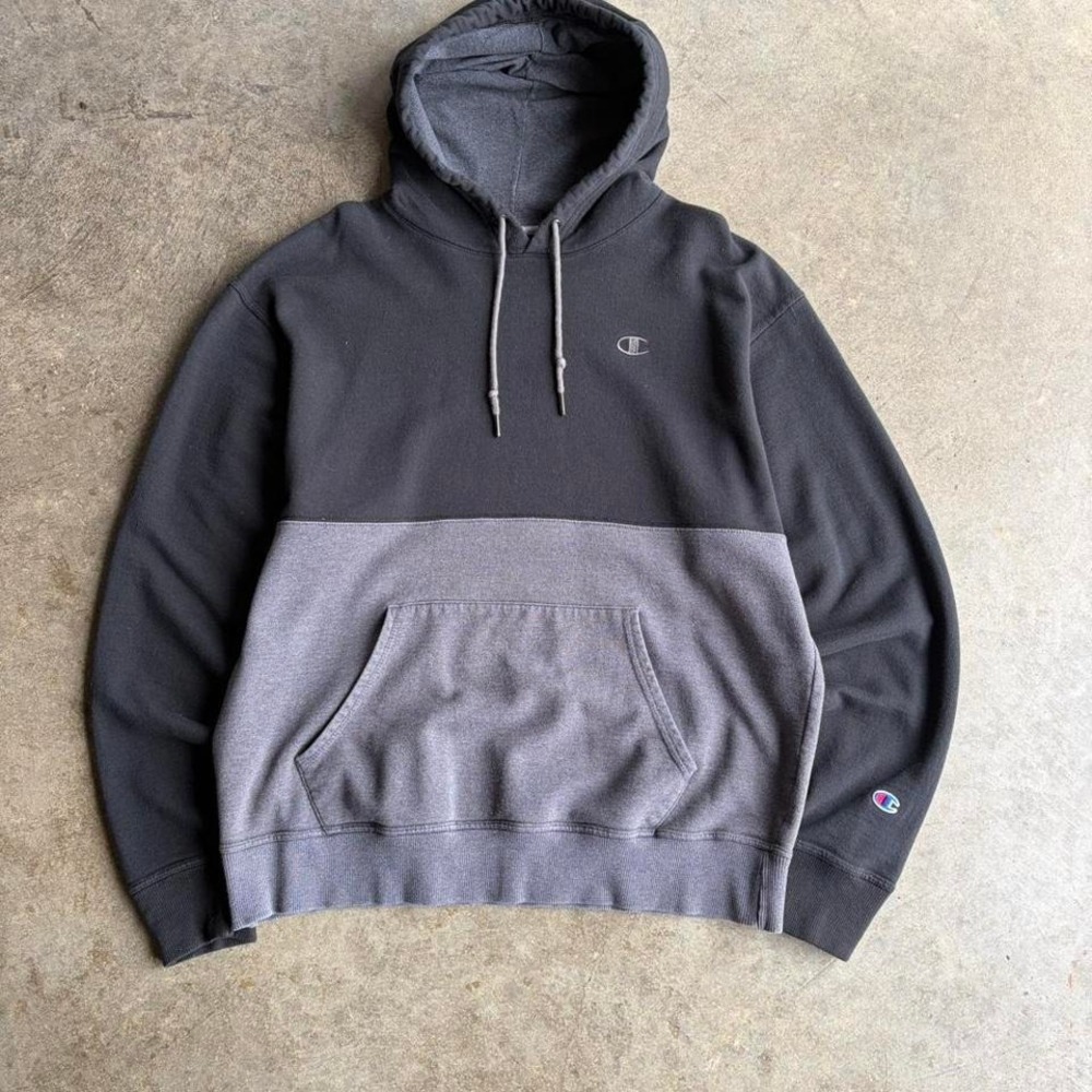 2000s‎ y2k champion two tone hoodie